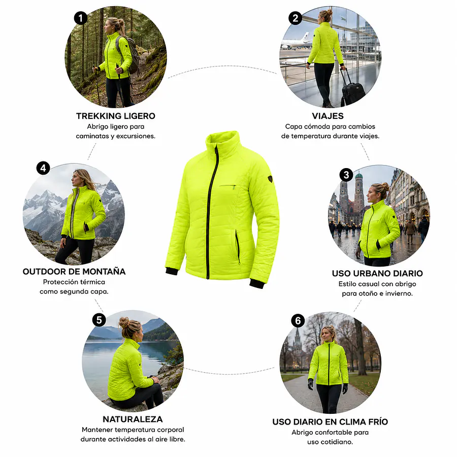 Parka Mujer Northland Ally Microloft Cytro