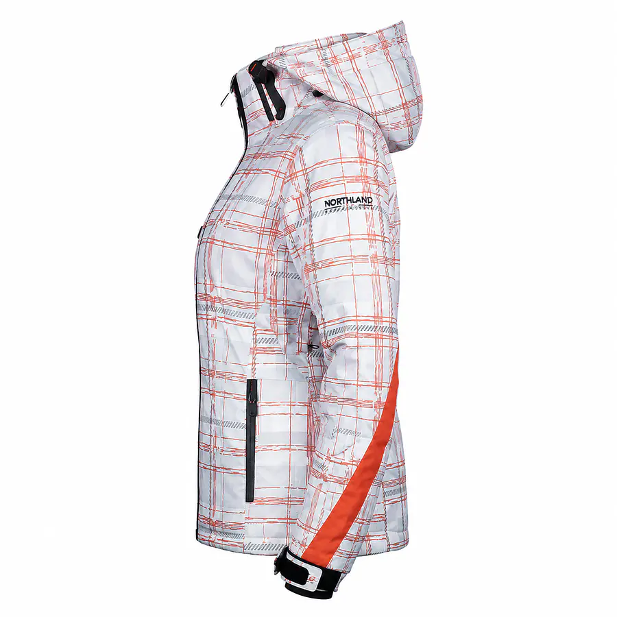 Parka Mujer Northland Freski Printed Orange