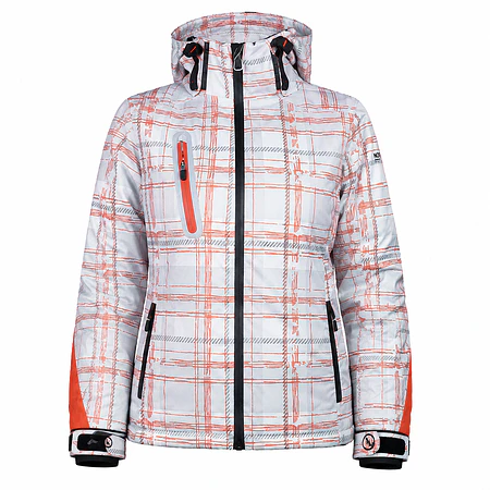 Parka Mujer Northland Freski Printed Orange