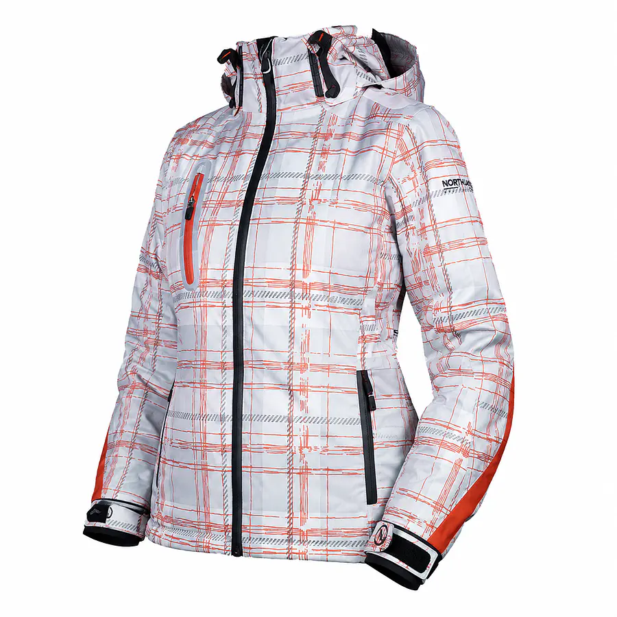 Parka Mujer Northland Freski Printed Orange