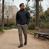Parka Hombre Northland Kirito Pluma Black