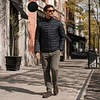 Parka Hombre Northland Kirito Pluma Black