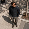 Parka Hombre Northland Kirito Pluma Black
