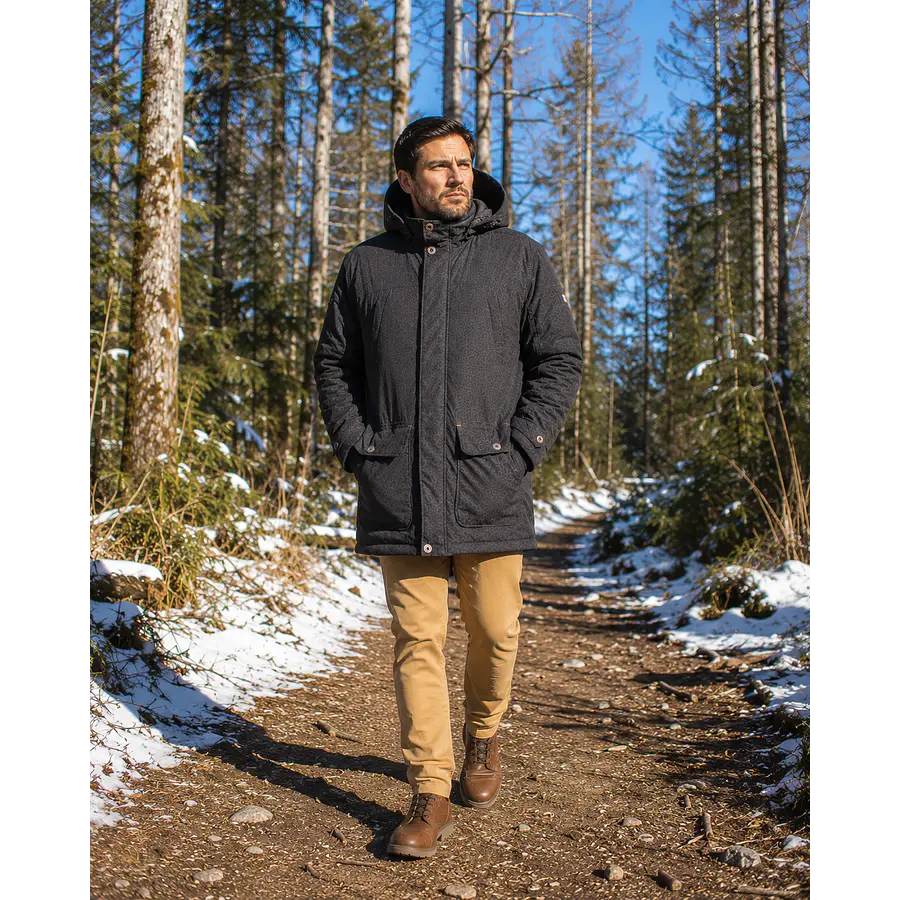 Parka Hombre Northland Berlin Winter Black
