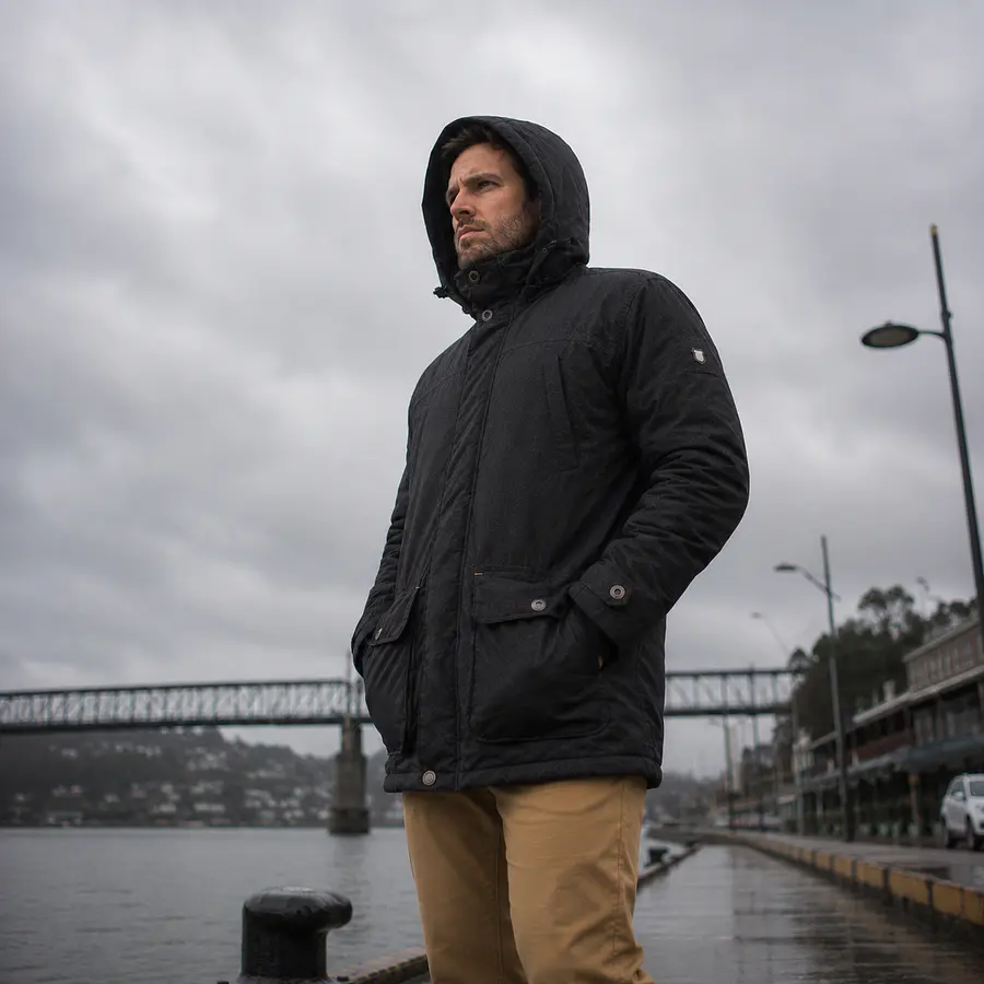 Parka Hombre Northland Berlin Winter Black