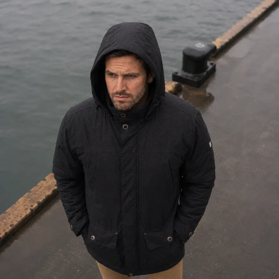 Parka Hombre Northland Berlin Winter Black