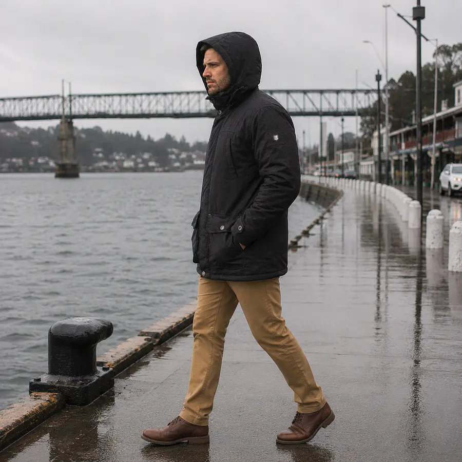 Parka Hombre Northland Berlin Winter Black