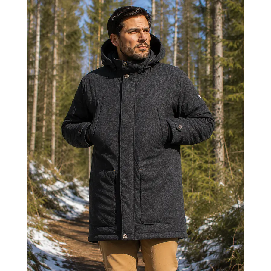 Parka Hombre Northland Berlin Winter Black