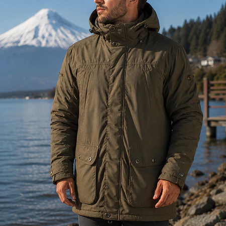 Parka Hombre Northland Berlin Winter Verde Olivo
