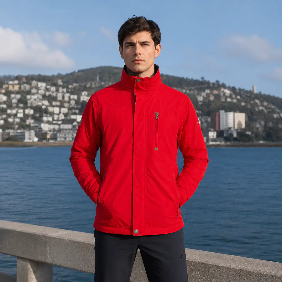 Parka Hombre Northland Xen Impermeable 5000 mm Red