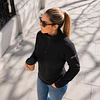 Polerón Micropolar Mujer Northland Rolli Black