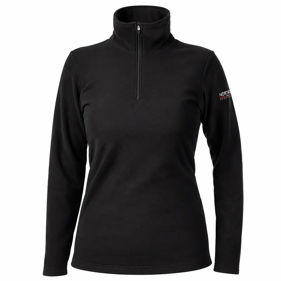 Polerón Micropolar Mujer Northland Rolli Black