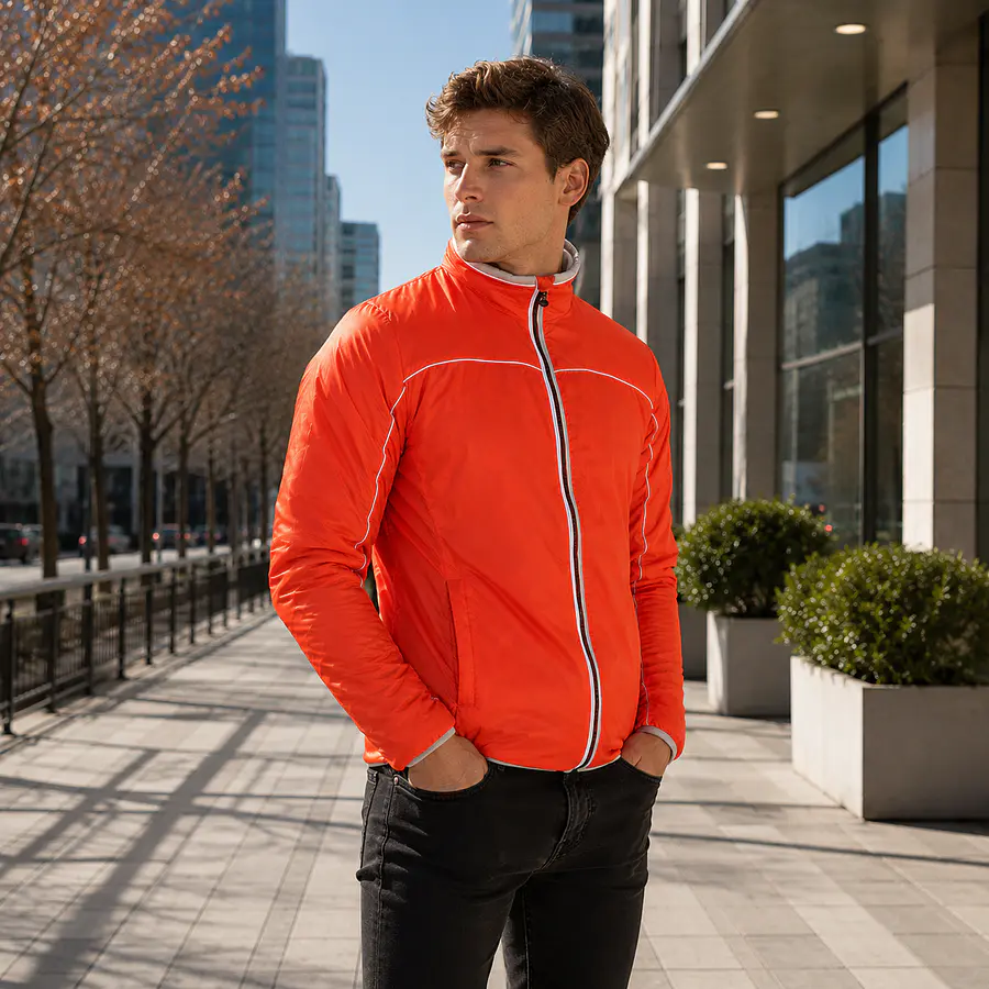 Chaqueta Hombre Northland Microloft Lino Flame