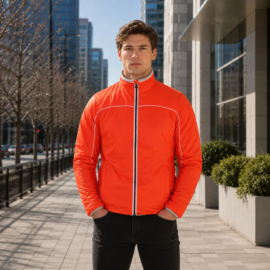 Chaqueta Hombre Northland Microloft Lino Flame
