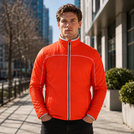 Chaqueta Hombre Northland Microloft Lino Flame