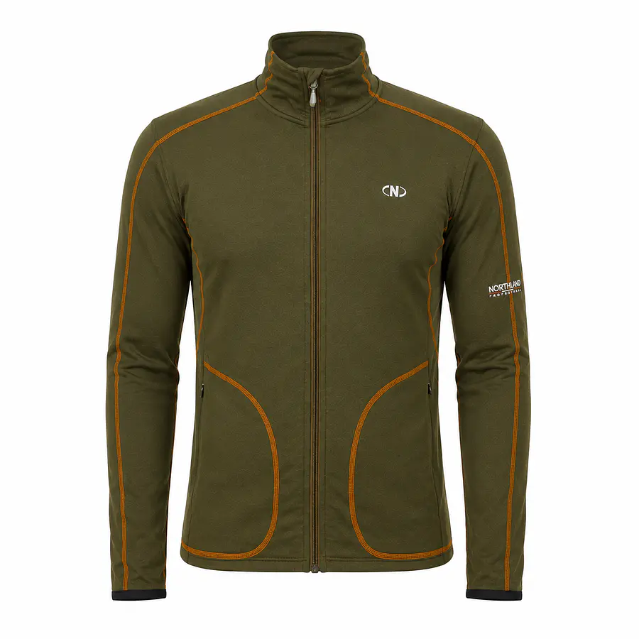 Polerón Deportivo Hombre Northland Speed Running Olive