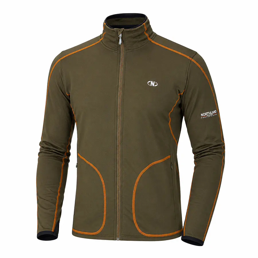 Polerón Deportivo Hombre Northland Speed Running Olive