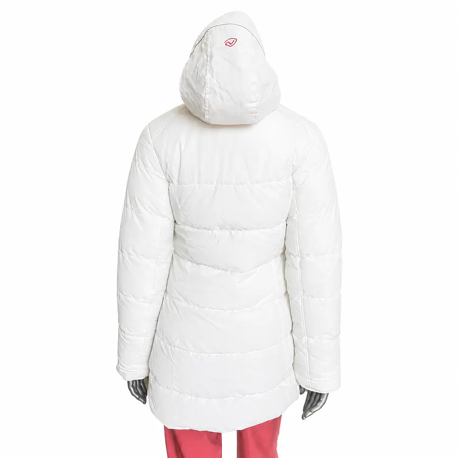 Parka Mujer Northland Rose Larga White | Abrigo Premium de Invierno con Diseño Europeo Slim Fit