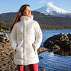 Parka Mujer Northland Rose Larga White | Abrigo Premium de Invierno con Diseño Europeo Slim Fit