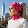 Bandana Multifuncional Northland Pink Flower | Protección UV, Cuello, Buff y Outdoor
