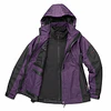 Parka 3 en 1 Mujer Northland Exo Meribel Combi Plum Black | Impermeable, Chaqueta Interior Desmontable y Diseño Europeo