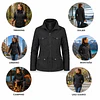 Chaqueta Mujer Northland Chloe Black | Chaqueta de Invierno Slim Fit con Diseño Europeo Outdoor