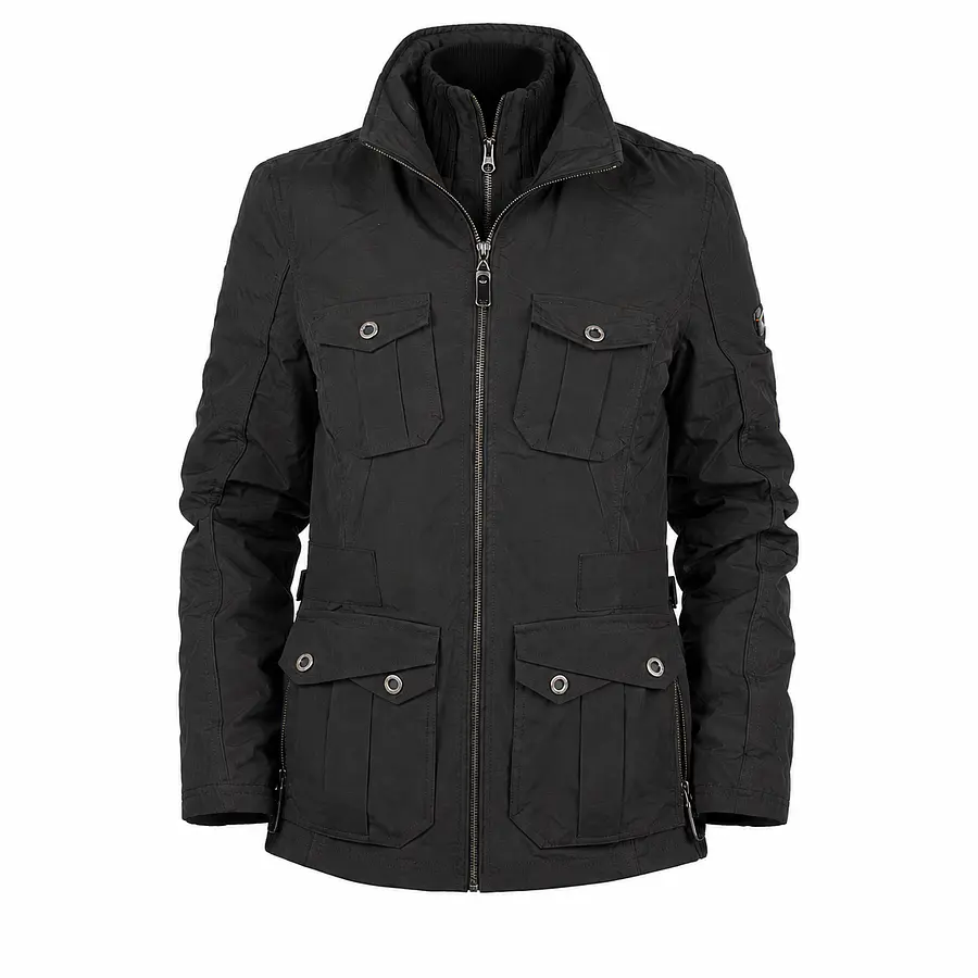 Chaqueta Mujer Northland Chloe Black | Chaqueta de Invierno Slim Fit con Diseño Europeo Outdoor