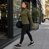 Polerón Deportivo Mujer Northland Speedrunning Jacket Olive | Full Zip Running Slim Fit