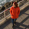 Parka Mujer Northland Taja Pluma 90/10 Brick | Plumón Premium con Capucha, Slim Fit y Diseño Europeo