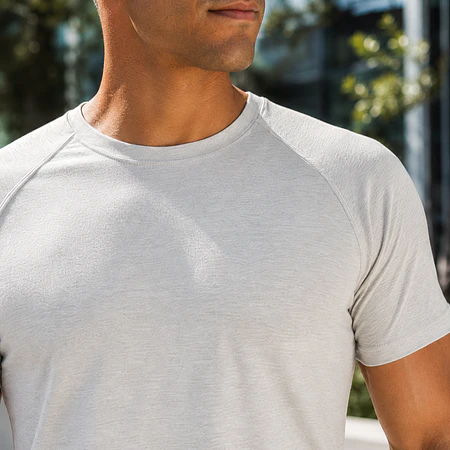 Primera Capa Hombre Northland Climate Control Melange Manga Corta | Camiseta Térmica Técnica Outdoor