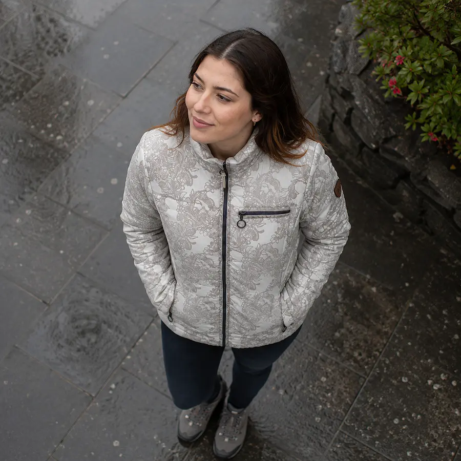 Parka Mujer Northland Celin Dusty Taupe | Microloft Liviana, Slim Fit y Diseño Europeo Premium