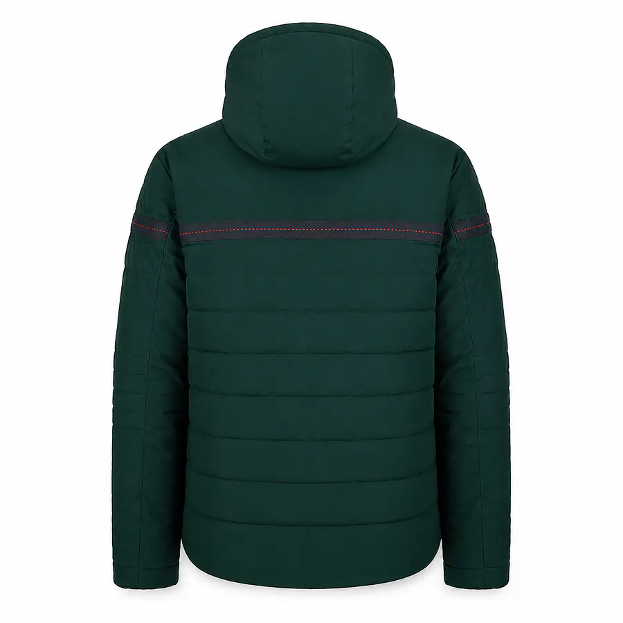 Parka Hombre Northland Ivan Jungle Green | Microloft Liviana, Slim Fit y Diseño Europeo Outdoor