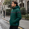 Parka Hombre Northland Ivan Jungle Green | Microloft Liviana, Slim Fit y Diseño Europeo Outdoor