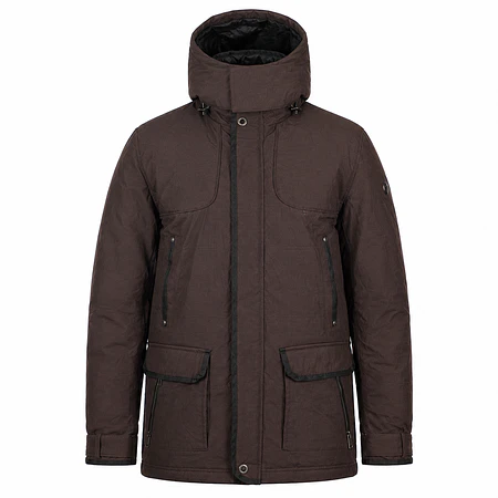 Parka Hombre Northland Allen Chocolate | Parka Premium de Invierno Regular Fit con Diseño Europeo Outdoor