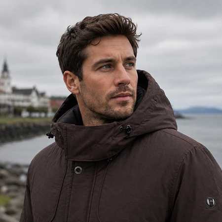 Parka Hombre Northland Allen Chocolate 02-0404231