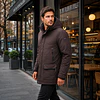 Parka Hombre Northland Allen Chocolate | Parka Premium de Invierno Regular Fit con Diseño Europeo Outdoor
