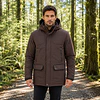 Parka Hombre Northland Allen Chocolate | Parka Premium de Invierno Regular Fit con Diseño Europeo Outdoor