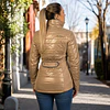 Parka Mujer Northland Zilli Microloft Camel | Abrigo Premium Slim Fit con Microloft y Diseño Europeo