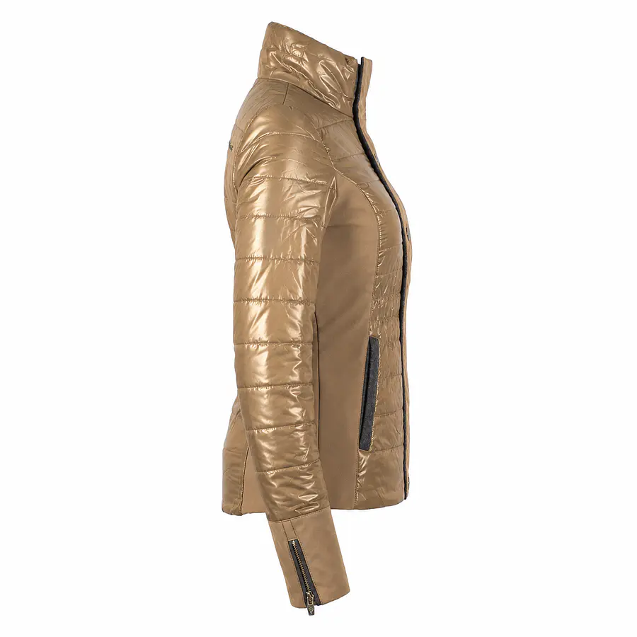 Parka Mujer Northland Zilli Microloft Camel | Abrigo Premium Slim Fit con Microloft y Diseño Europeo