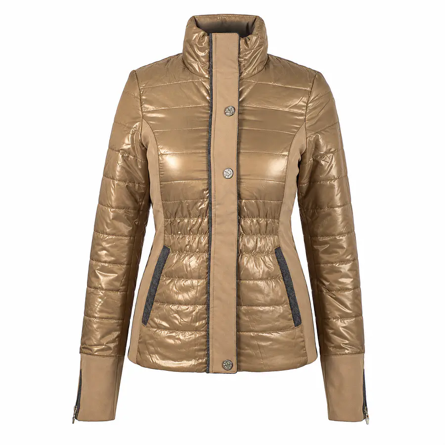 Parka Mujer Northland Zilli Microloft Camel | Abrigo Premium Slim Fit con Microloft y Diseño Europeo