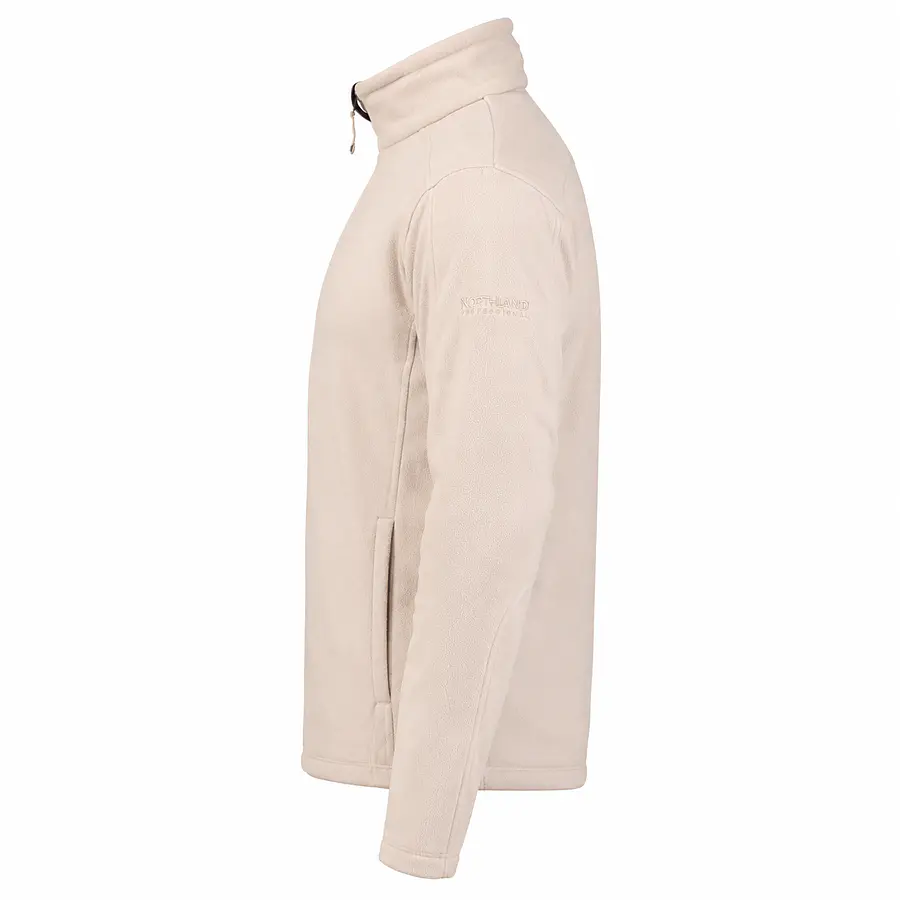 Polerón Polar Hombre Northland Adrian Smoke | Micropolar Térmico Full Zip, Capa Intermedia Outdoor y Diseño Europeo
