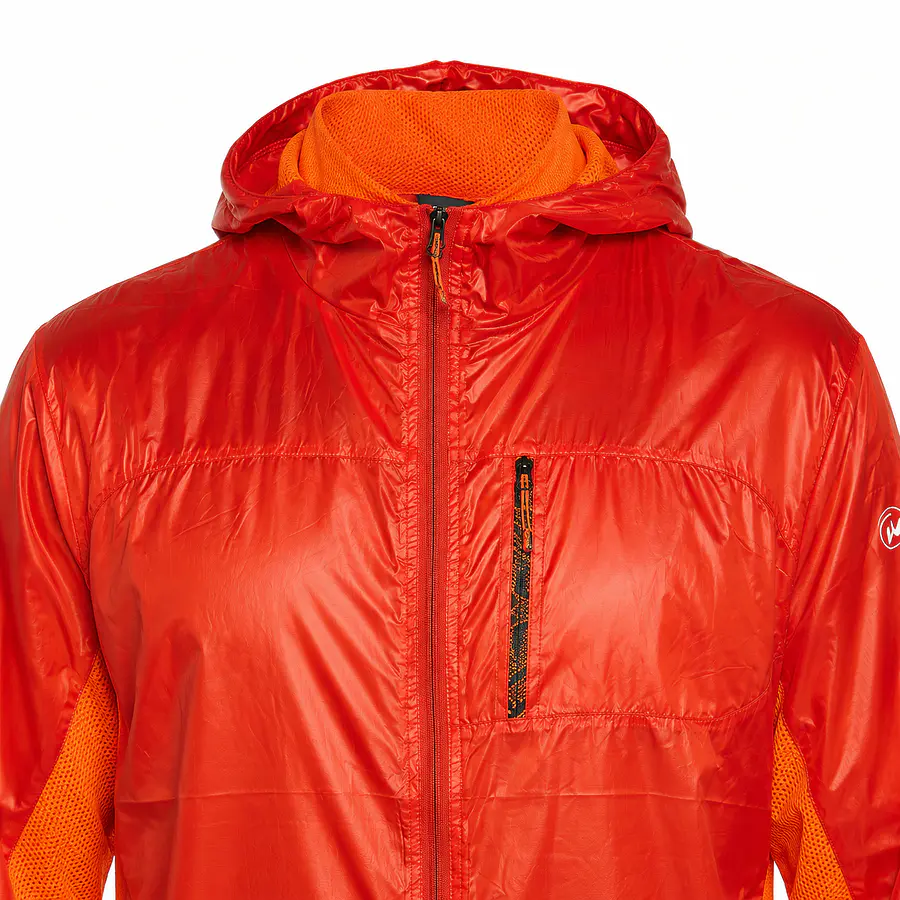 Chaqueta Cortaviento Hombre Northland Aquilo Flame | Ultraliviana, Capucha, Slim Fit y Paneles Respirables