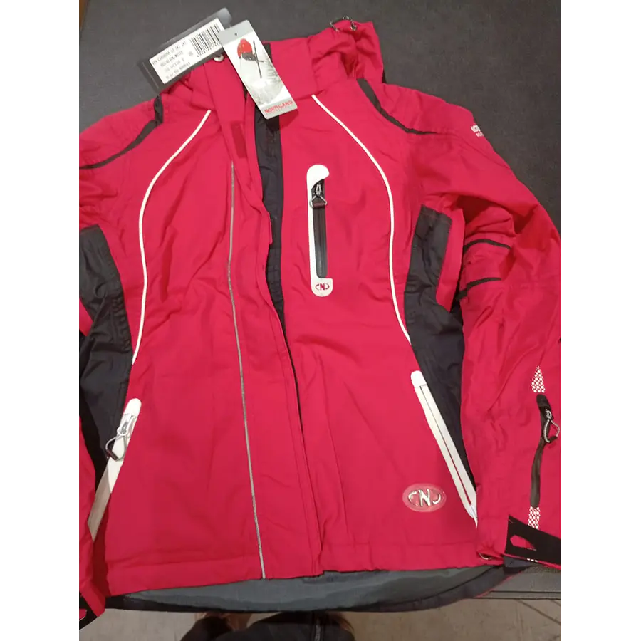 Parka Mujer Northland Xen Cardona Roja | Capucha, Bolsillos Impermeables y Diseño Outdoor