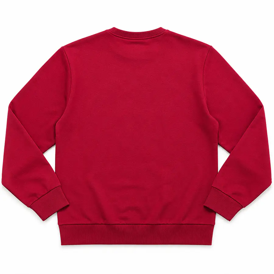 Polerón Hombre Under Armour Project Rock Red One Crew Rojo | Algodón, Interior Afelpado y Edición Especial
