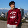 Polerón Hombre Under Armour Project Rock Red One Crew Rojo | Algodón, Interior Afelpado y Edición Especial