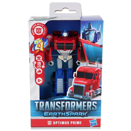 Figura Transformers EarthSpark Deluxe Class Optimus Prime Hasbro F6735