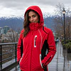 Parka Mujer Northland Xen Cardona Roja | Capucha, Bolsillos Impermeables y Diseño Outdoor