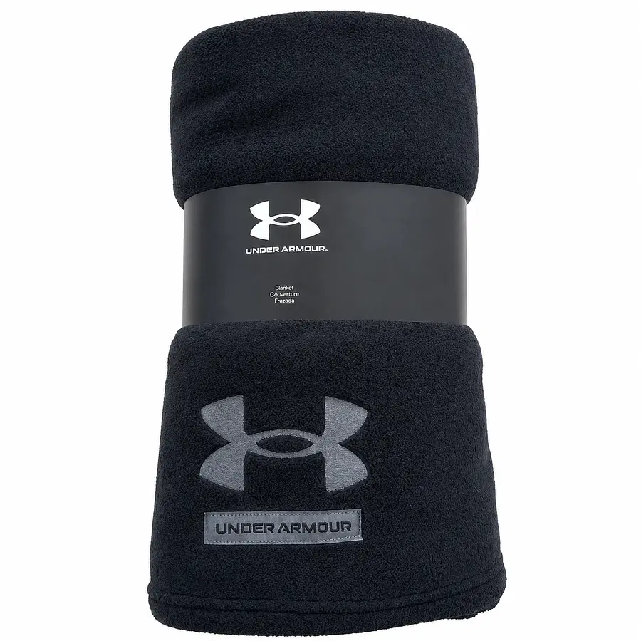 Manta de Micropolar Under Armour Negra 1387198-001 | Reversible
