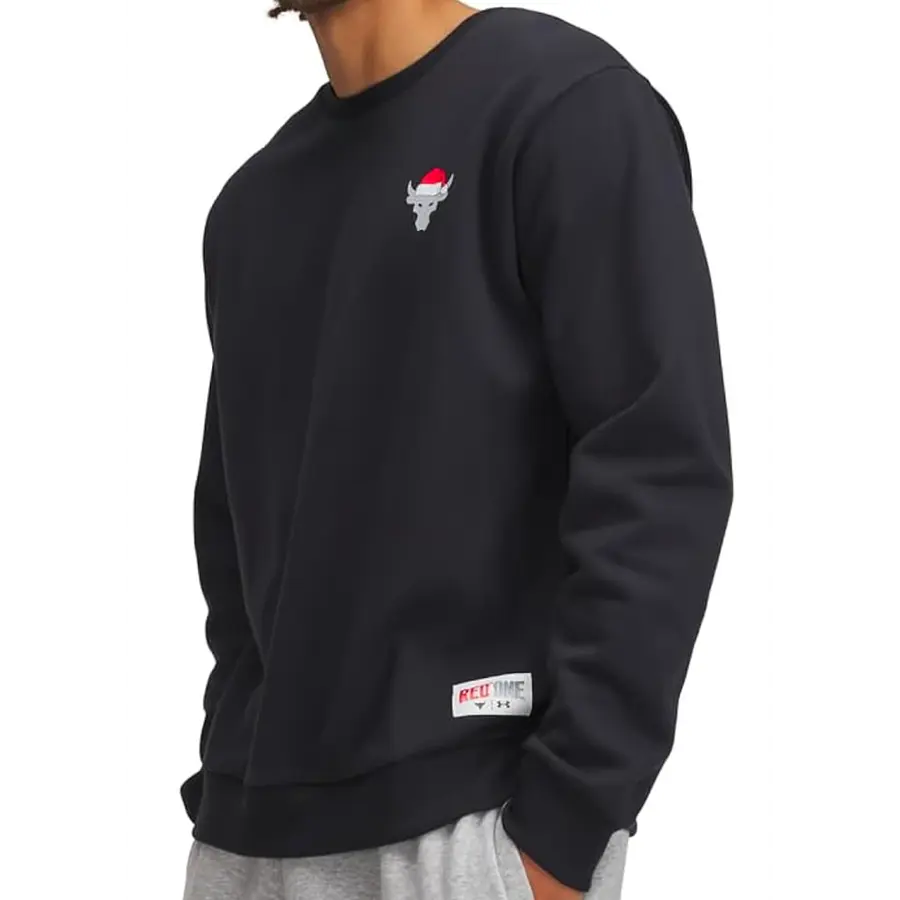 Polerón Under Armour Project Rock Red One Gains Crew Negro Hombre 6003008-001