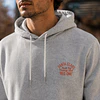 Polerón Hombre Under Armour Project Rock Red One Club Hoodie Gris | Fleece Premium Loose Fit
